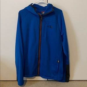 North Face full zip sweatshirt